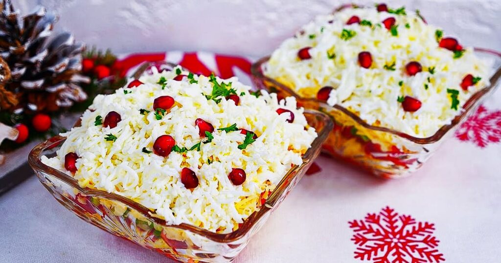 Салат "Зима": ваш секрет новогоднего стола – вкуснее Оливье, готовится каждый год