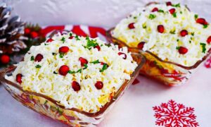 Салат "Зима": ваш секрет новогоднего стола – вкуснее Оливье, готовится каждый год